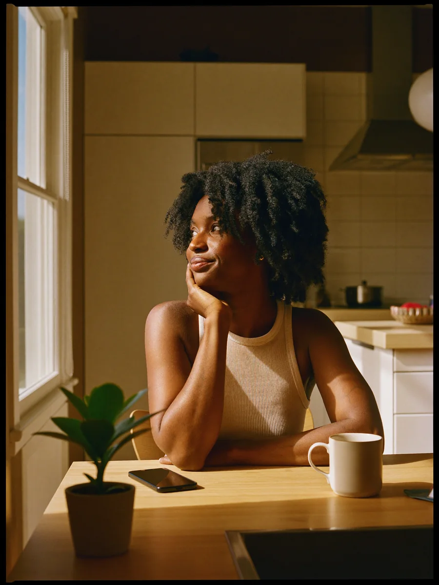 A member at home after care from a local MDside partner